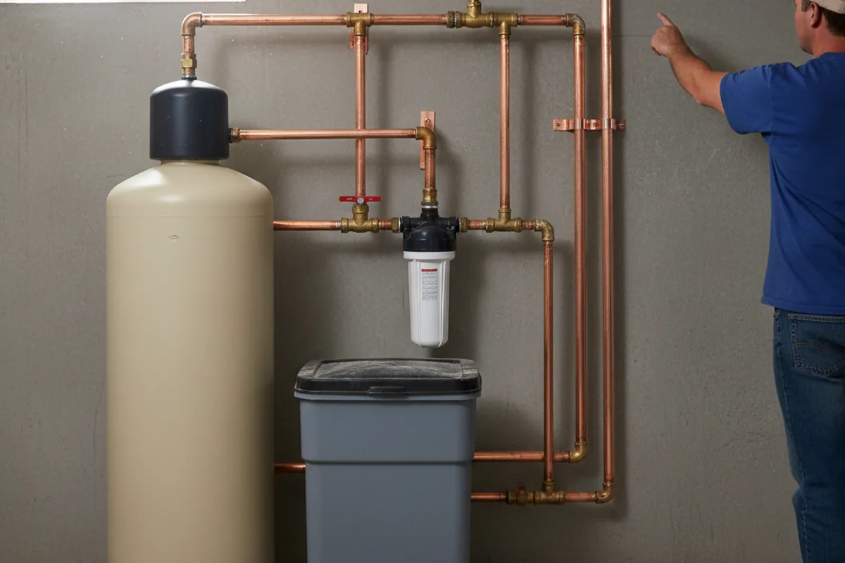 Whole-house water treatment system installed in Linn Grove